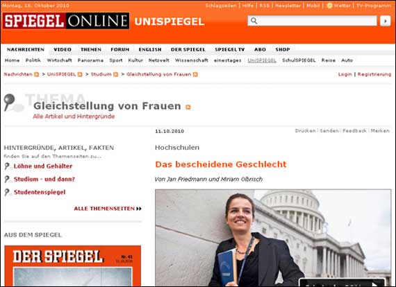Screenshoot spiegel.de