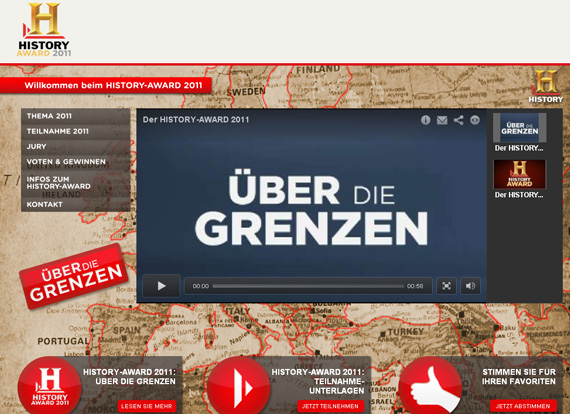 History Award Screenshot