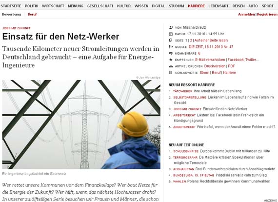 Zeit.de Energie-Ingenieur